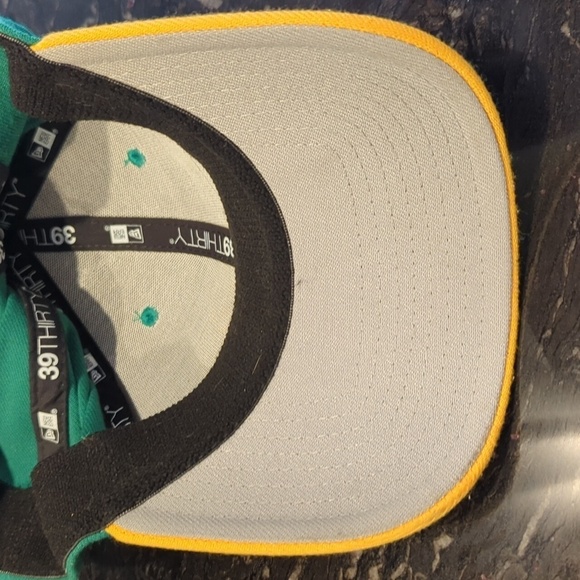 Seattle Seahawks green gold new era NFL hat large/x large football - Picture 6 of 11